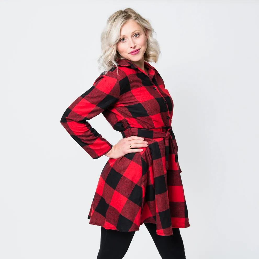 The Buffalo Plaid Dress