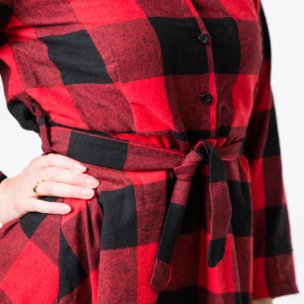 The Buffalo Plaid Dress