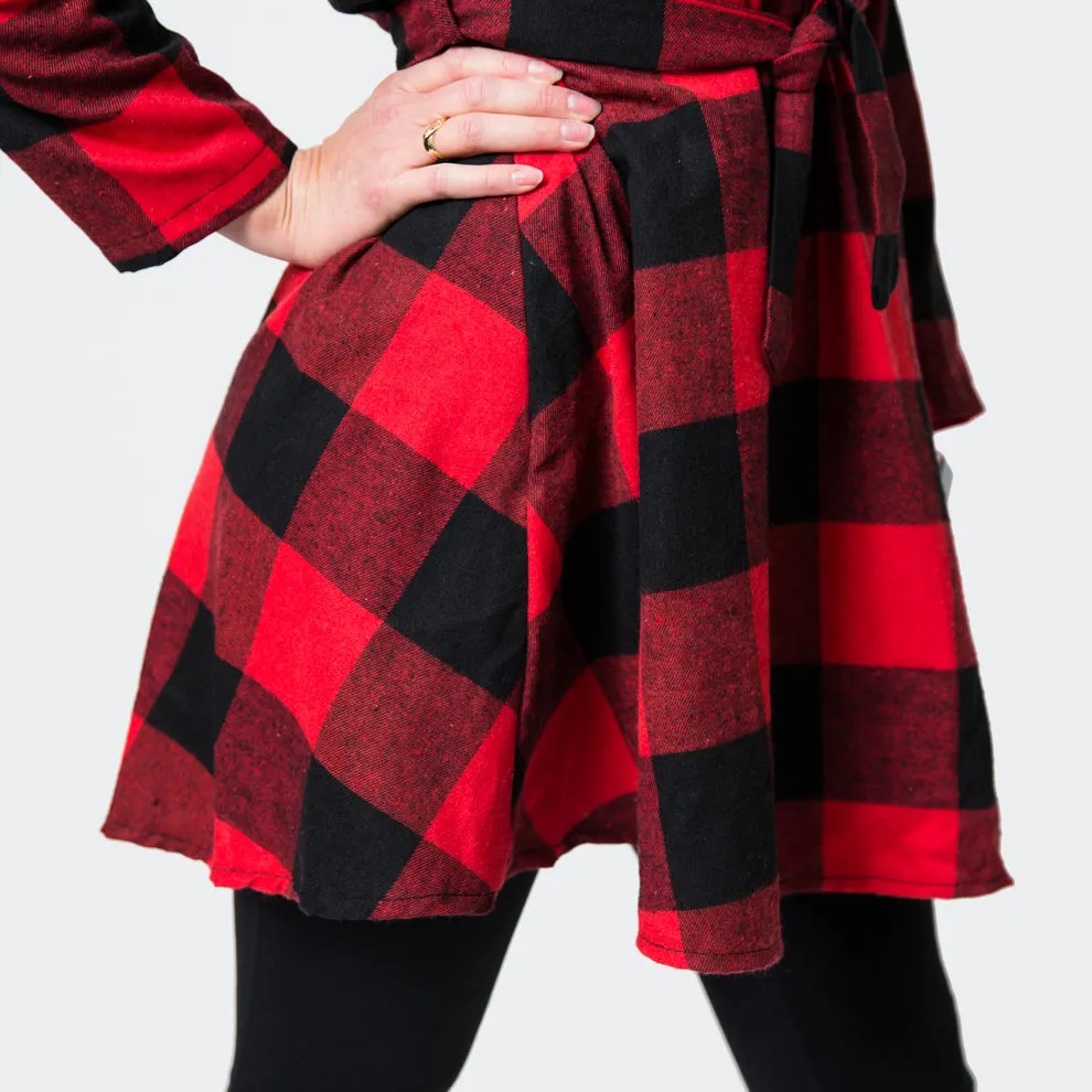 The Buffalo Plaid Dress