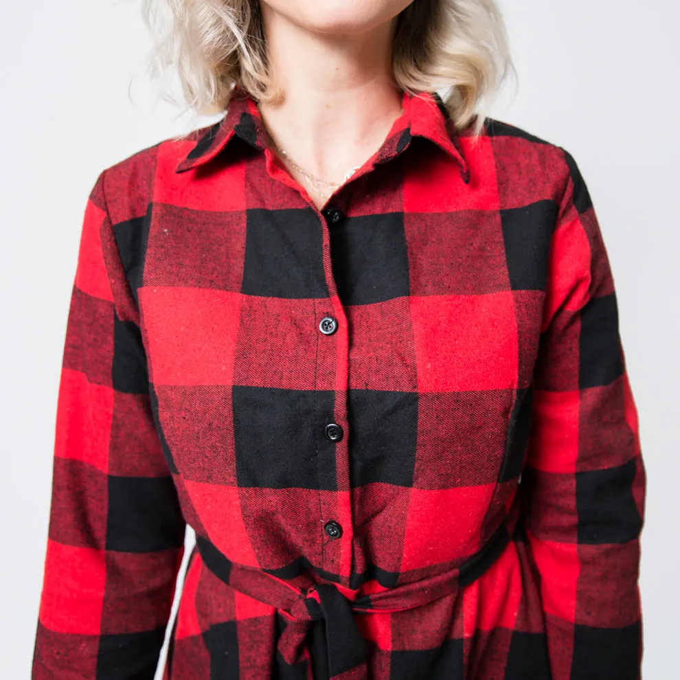 The Buffalo Plaid Dress