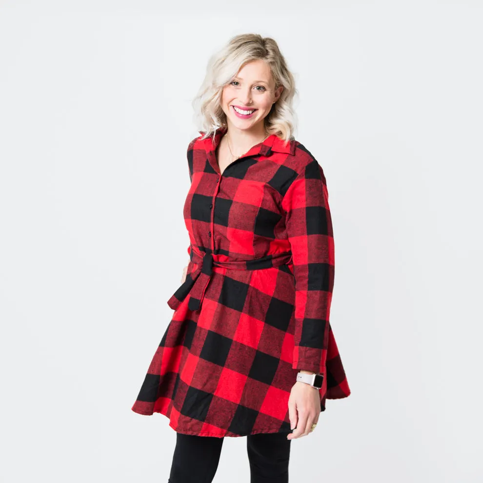 The Buffalo Plaid Dress