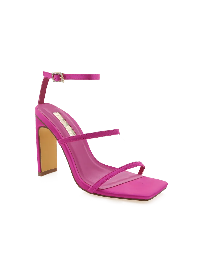 Tiaka Satin Strappy Heel