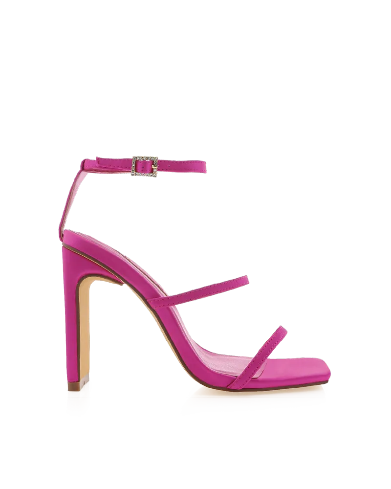 Tiaka Satin Strappy Heel