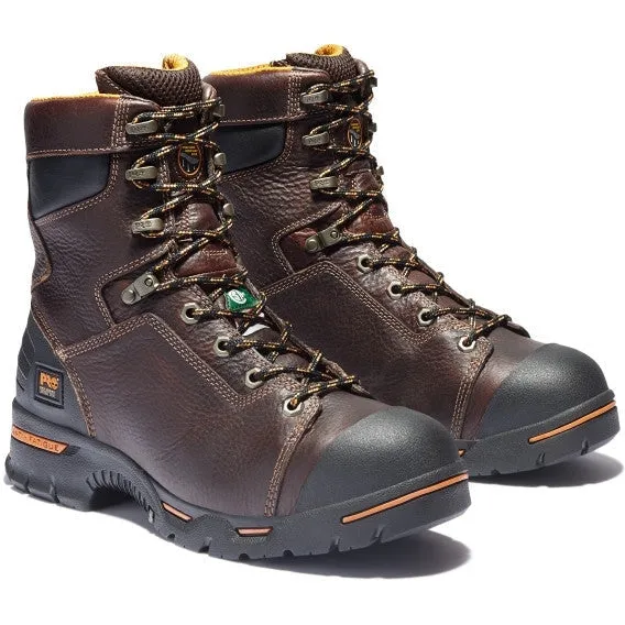 Timberland PRO Men's Endurance 8" Stl Toe Work Boot Brown TB152561214