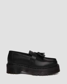 Vegan Adrian Quad Mono Black Loafer