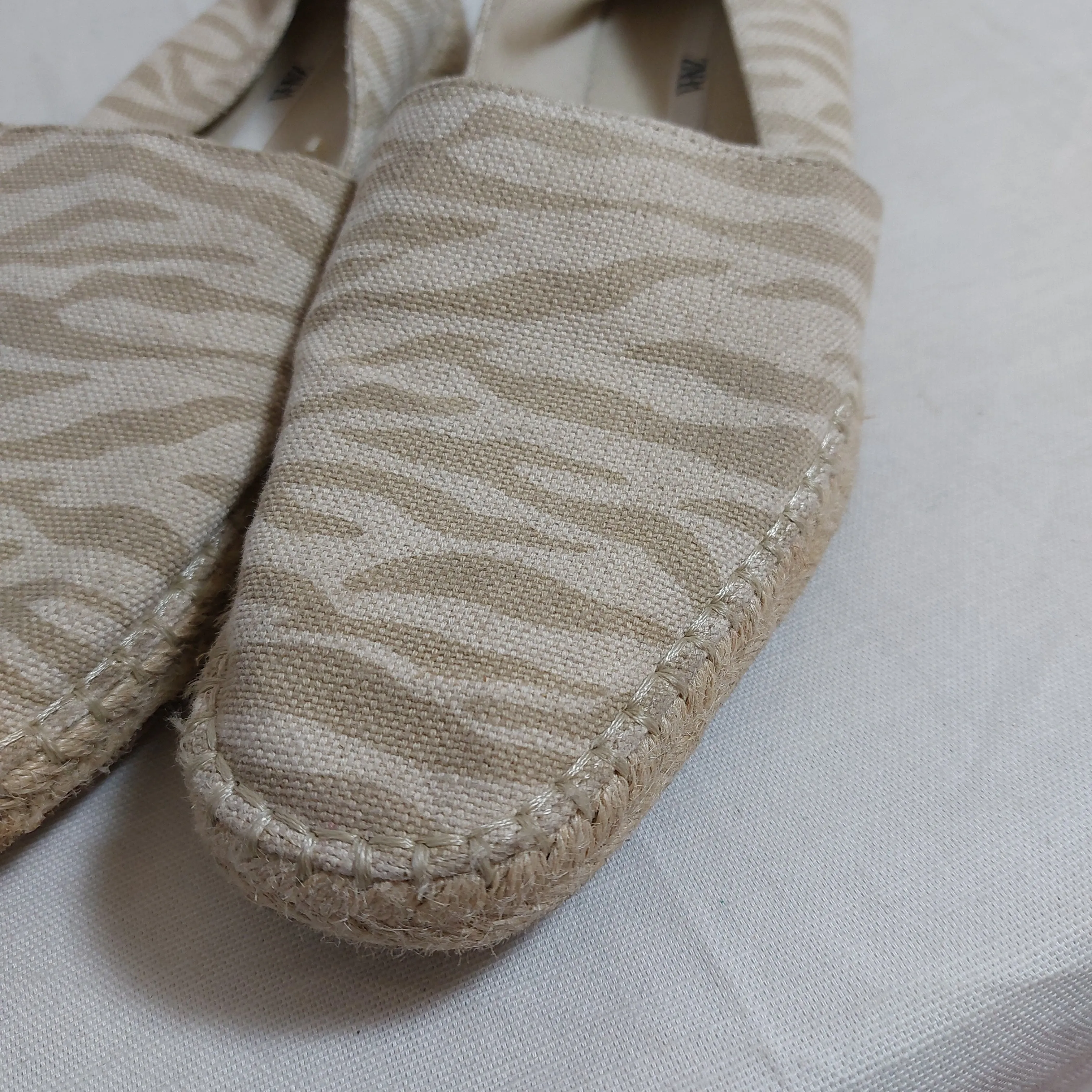 ZARA Animal Print Espadrilles | Pre Loved |